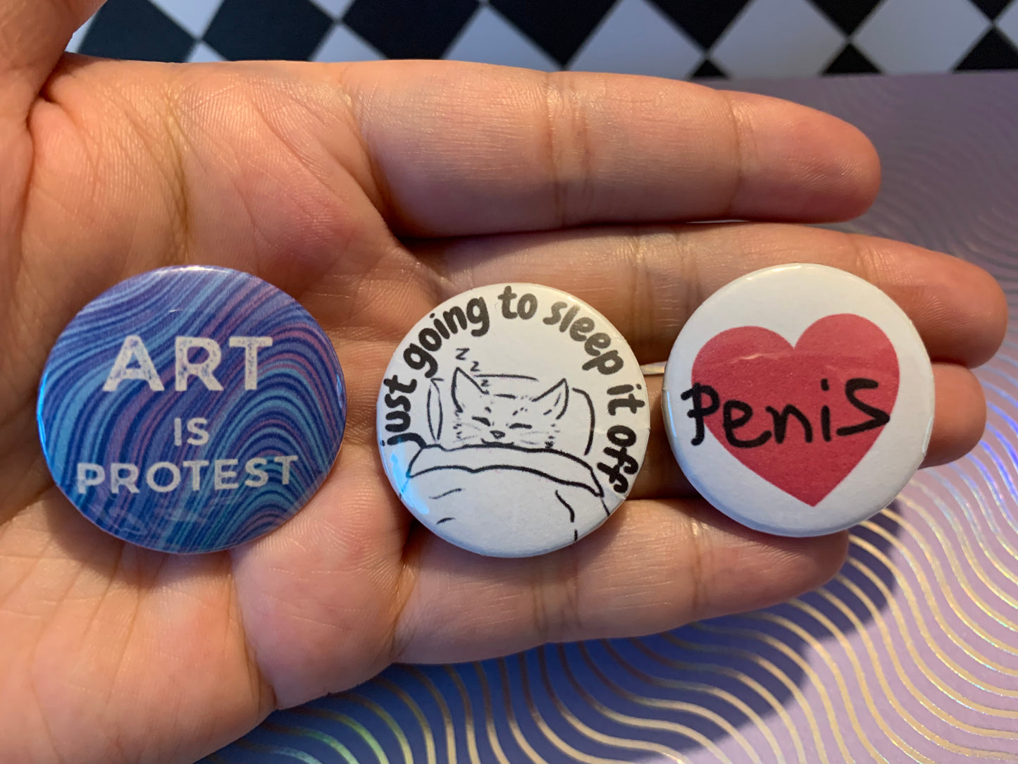 Weird Core and More - Pinback Buttons